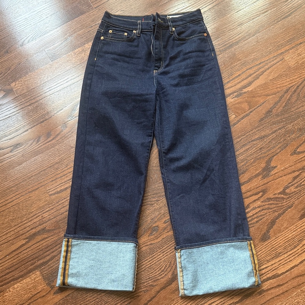 Zara Straight cut high waist jeans